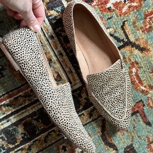 Madewell Leopard Print Women's Loafers Leather Lining